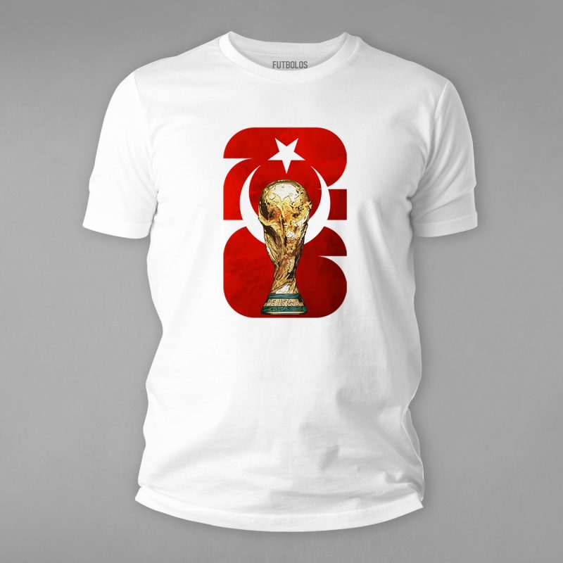 Türkiye 2026 Dünya Kupası Tişörtü